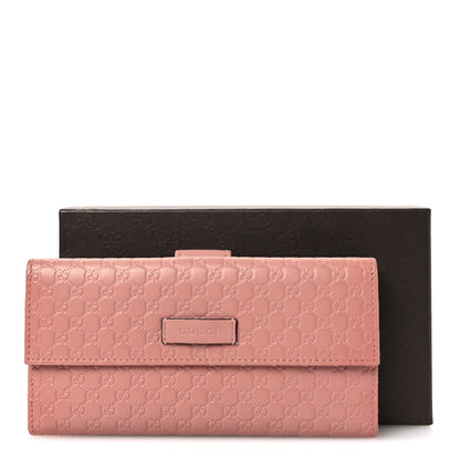 Gucci Microguccissima Continental Flap Wallet Soft Pink 8 of 8