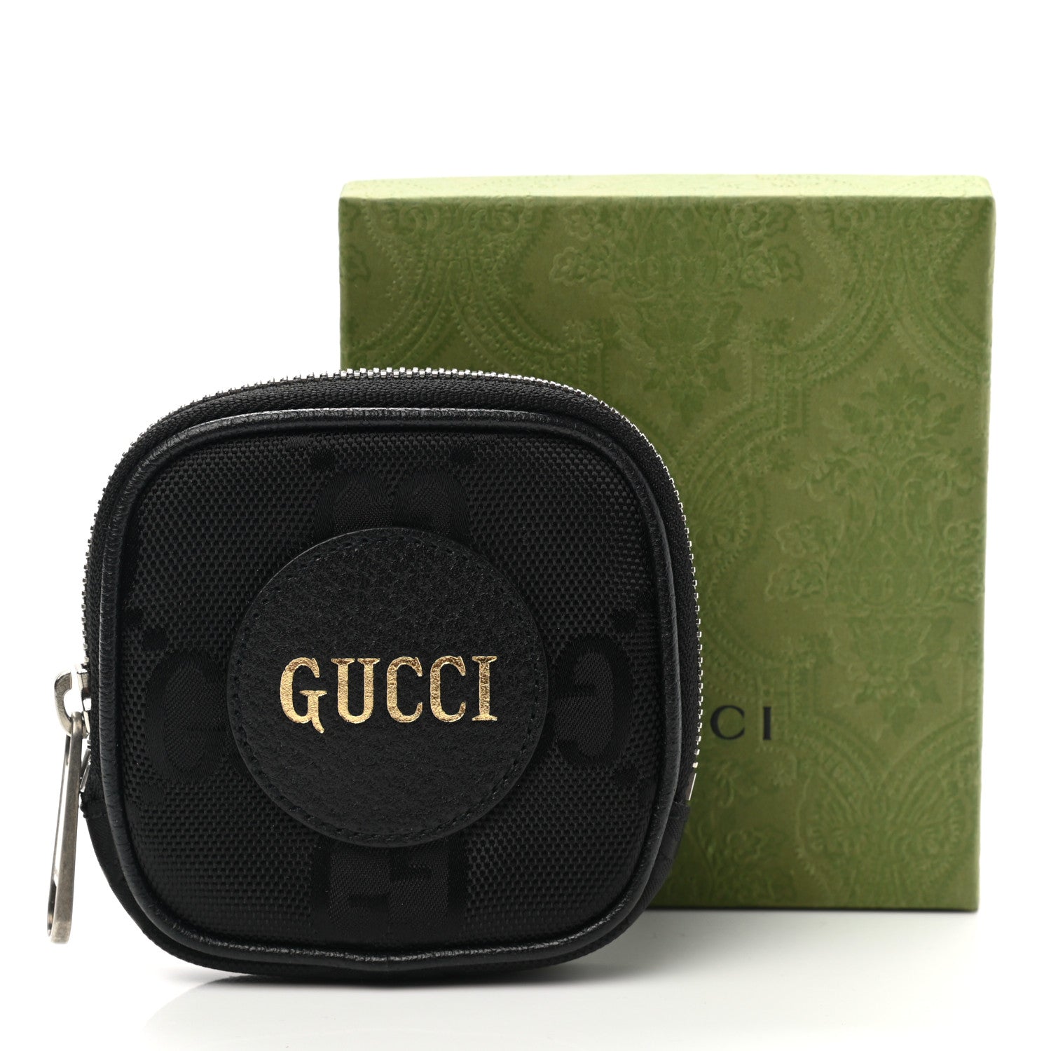 Gucci Econyl Nylon Monogram Off The Grid Coin Purse Black 8 of 8