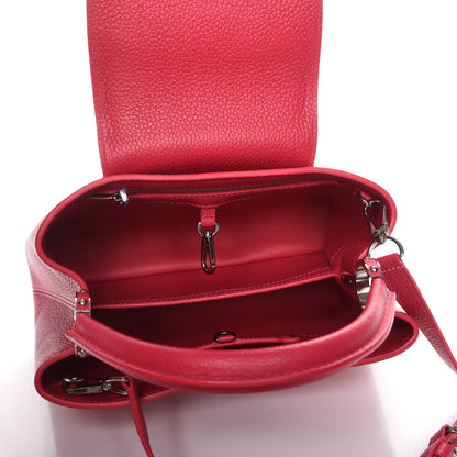 Louis Vuitton Taurillon Capucines Studs PM Bougainvillea 6 of 8