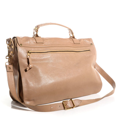 Proenza Schouler Lambskin PS1 Large Satchel Stone 8 of 15