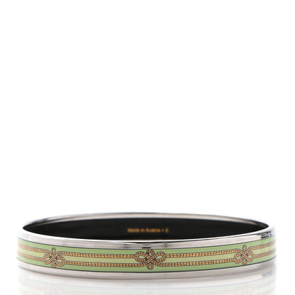 Hermes Enamel Printed Rope Narrow Bracelet 65 3 of 5