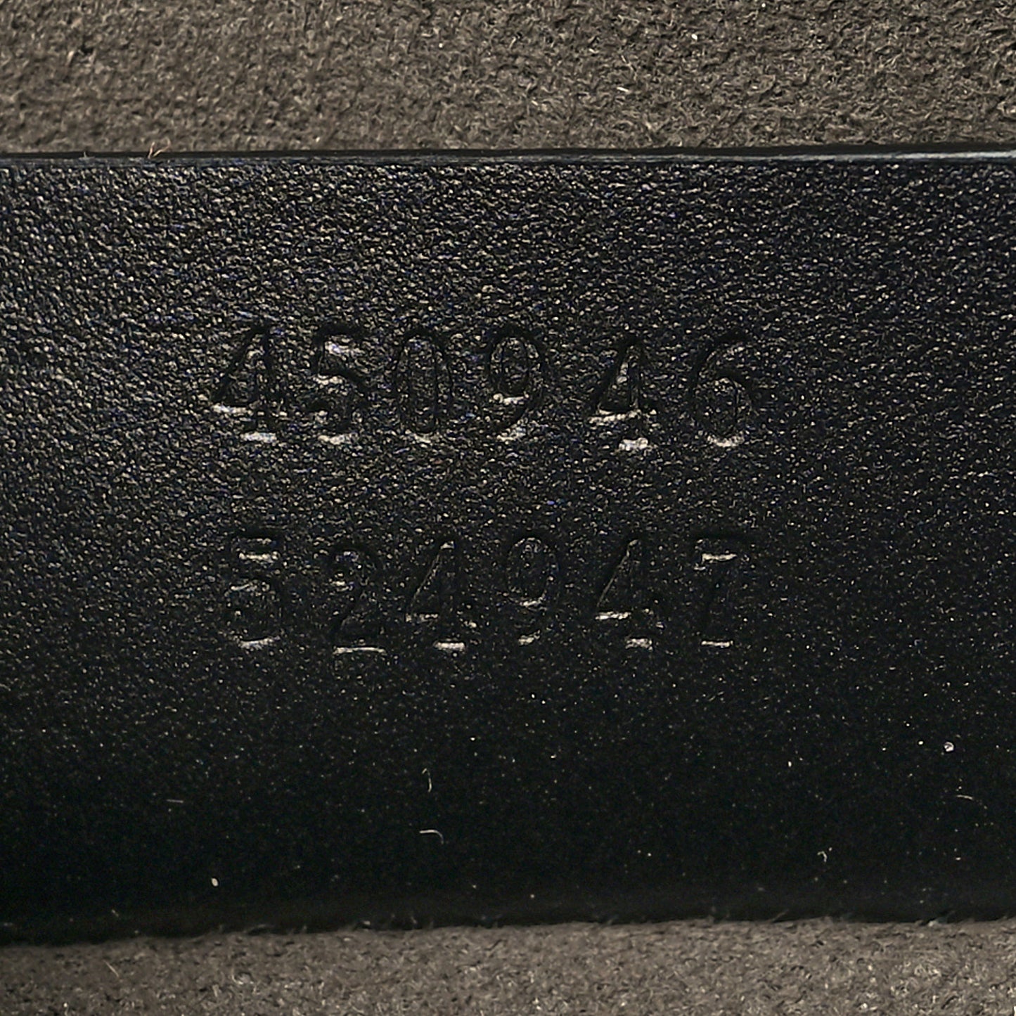 GG Supreme Monogram Belt Bag Black