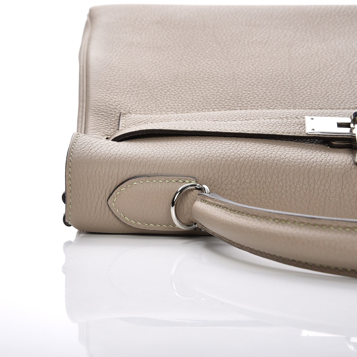 Hermes Togo Kelly Retourne 32 Gris Tourterelle 32 of 34
