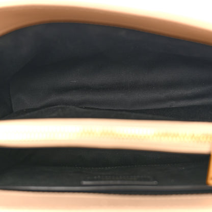 Saint Laurent Calfskin Y Quilted Monogram Small Loulou Chain Satchel Dark Beige 5 of 13