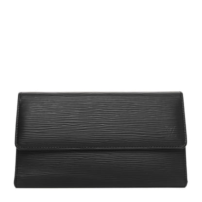Louis Vuitton Epi Sarah Wallet Black 1 of 9