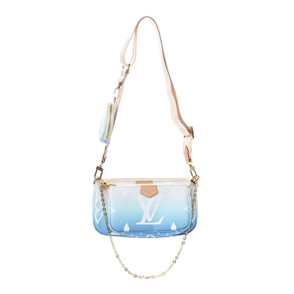 Louis Vuitton Monogram Giant By The Pool Multi Pochette Accessories Blue 1 of 9