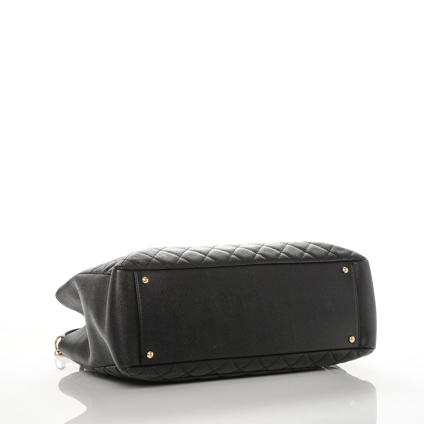 Caviar Quilted XL Grand Shopping Tote GST Black
