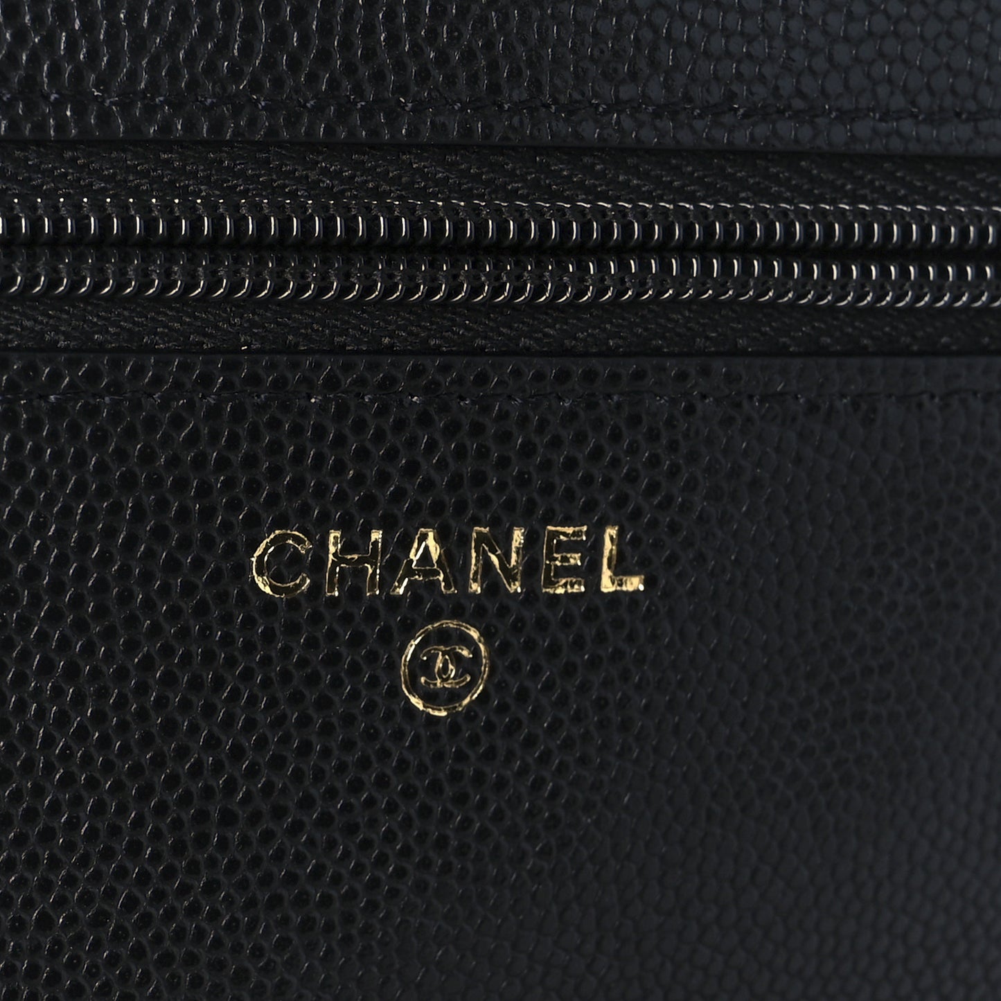 Caviar Timeless CC Wallet on Chain WOC Black