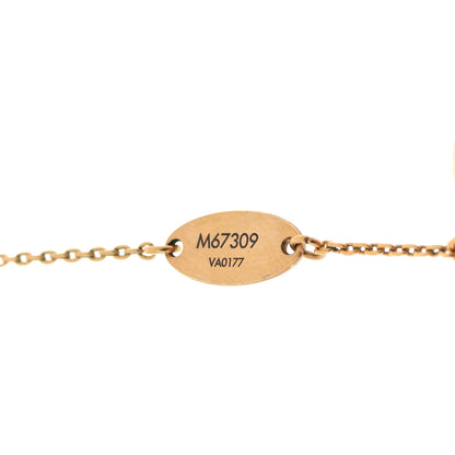 Louis Vuitton Swarovski Essential V Strass Pendant Necklace 6 of 6