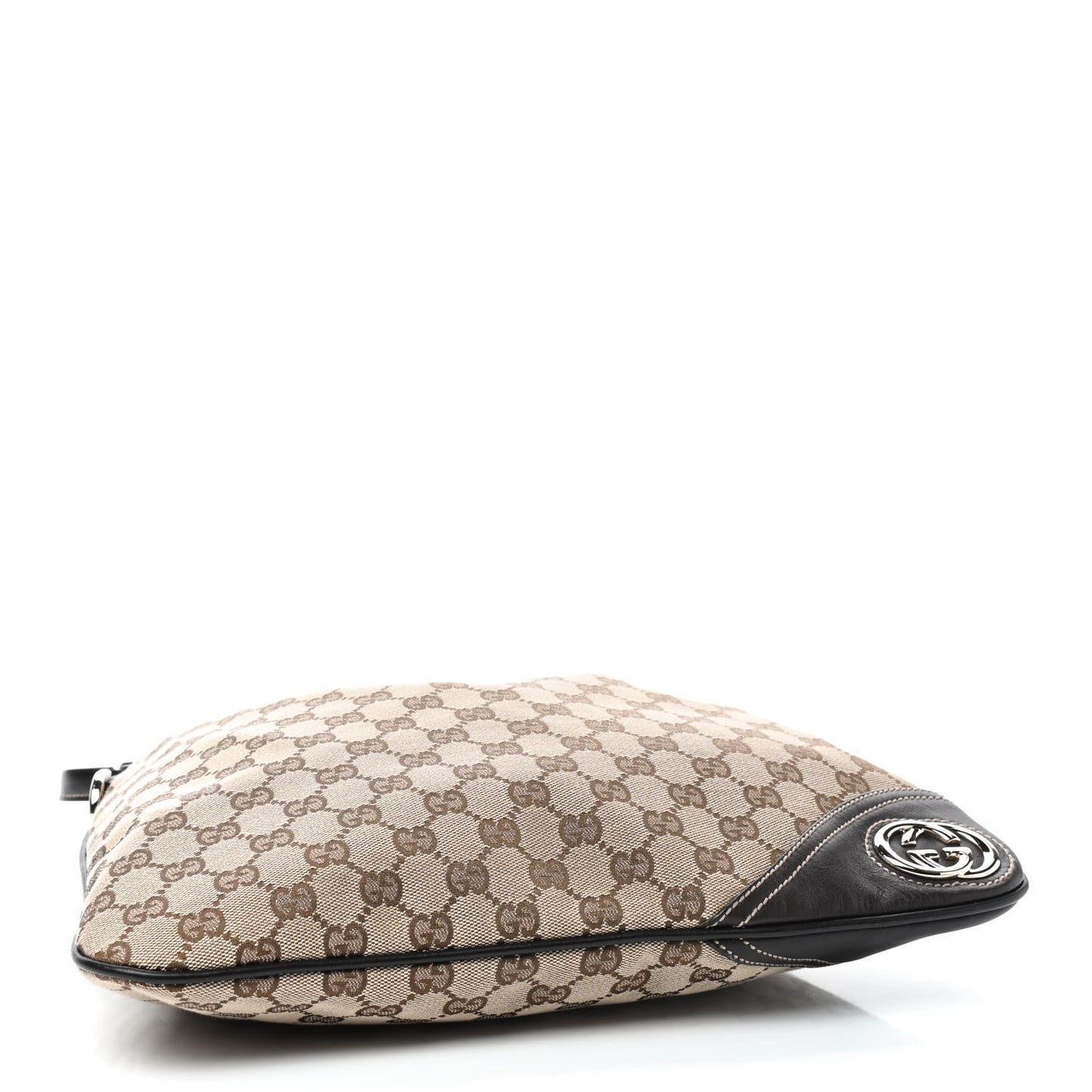 Monogram Medium New Britt Hobo Dark Brown