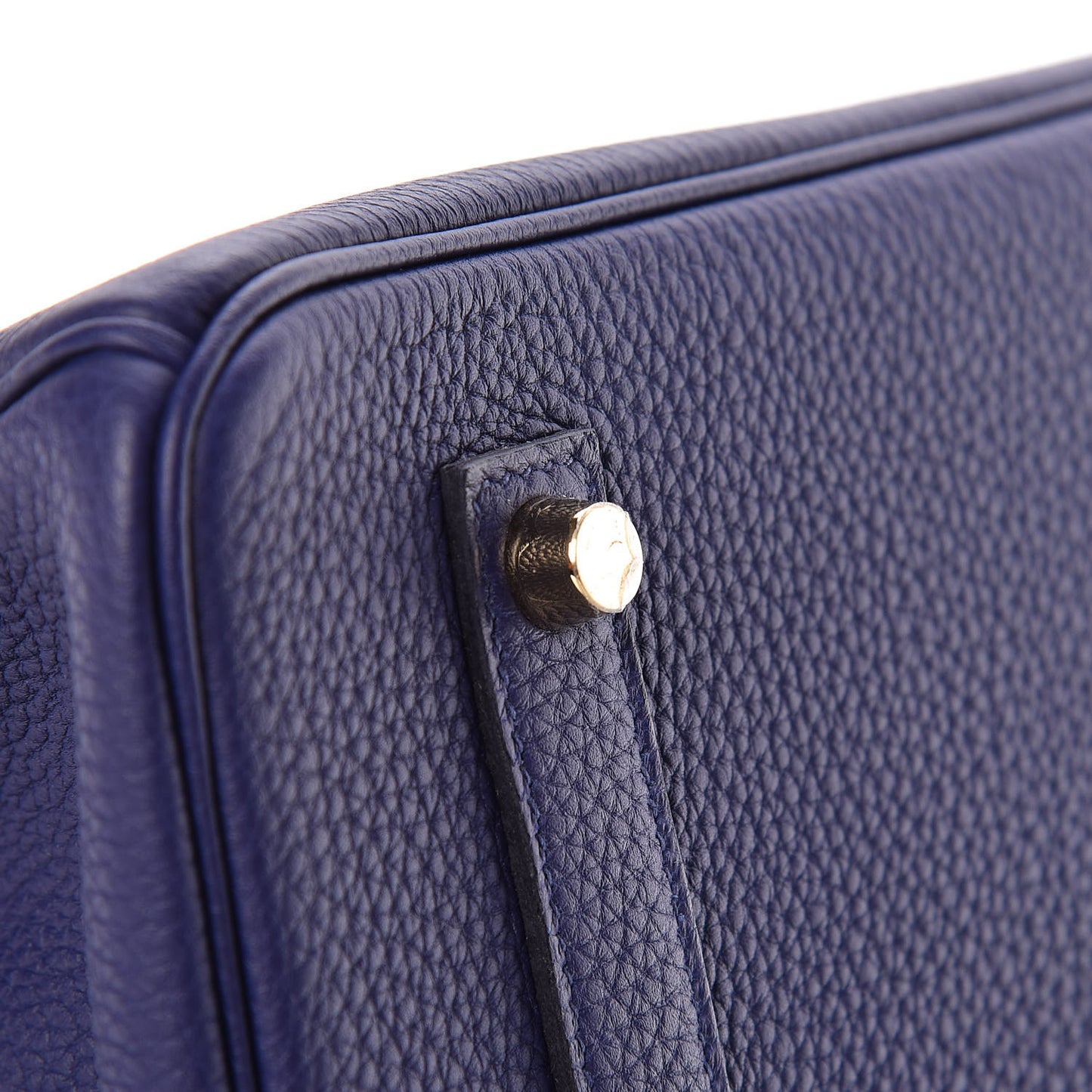 Togo Birkin 35 Bleu Encre