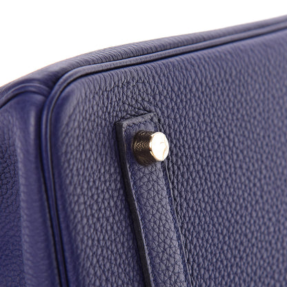 Hermes Togo Birkin 35 Bleu Encre 7 of 35
