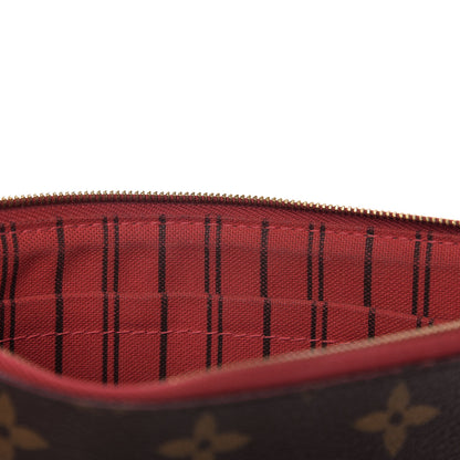 Louis Vuitton Monogram Neverfull MM GM Pochette Cherry 6 of 7