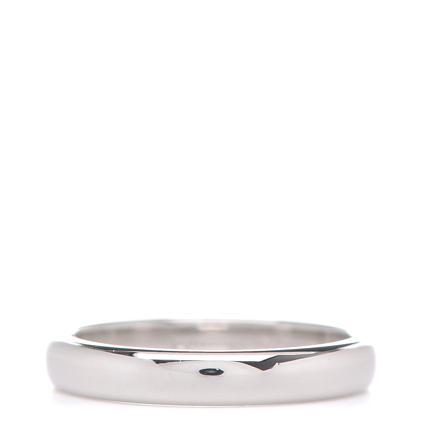 Platinum 3mm Classic Wedding Band Ring 49 4.75