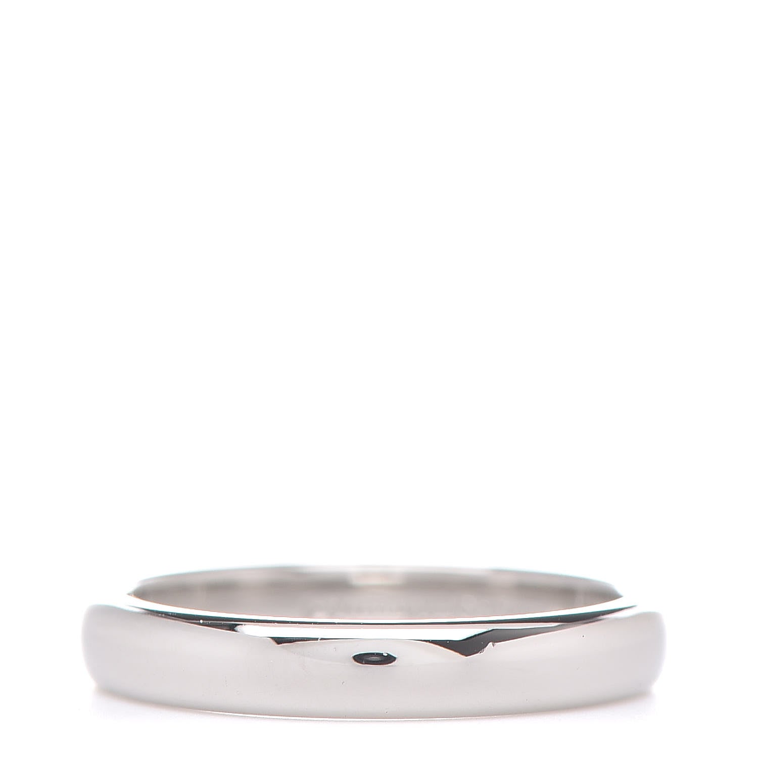 Tiffany Platinum 3mm Classic Wedding Band Ring 49 4.75 1 of 4