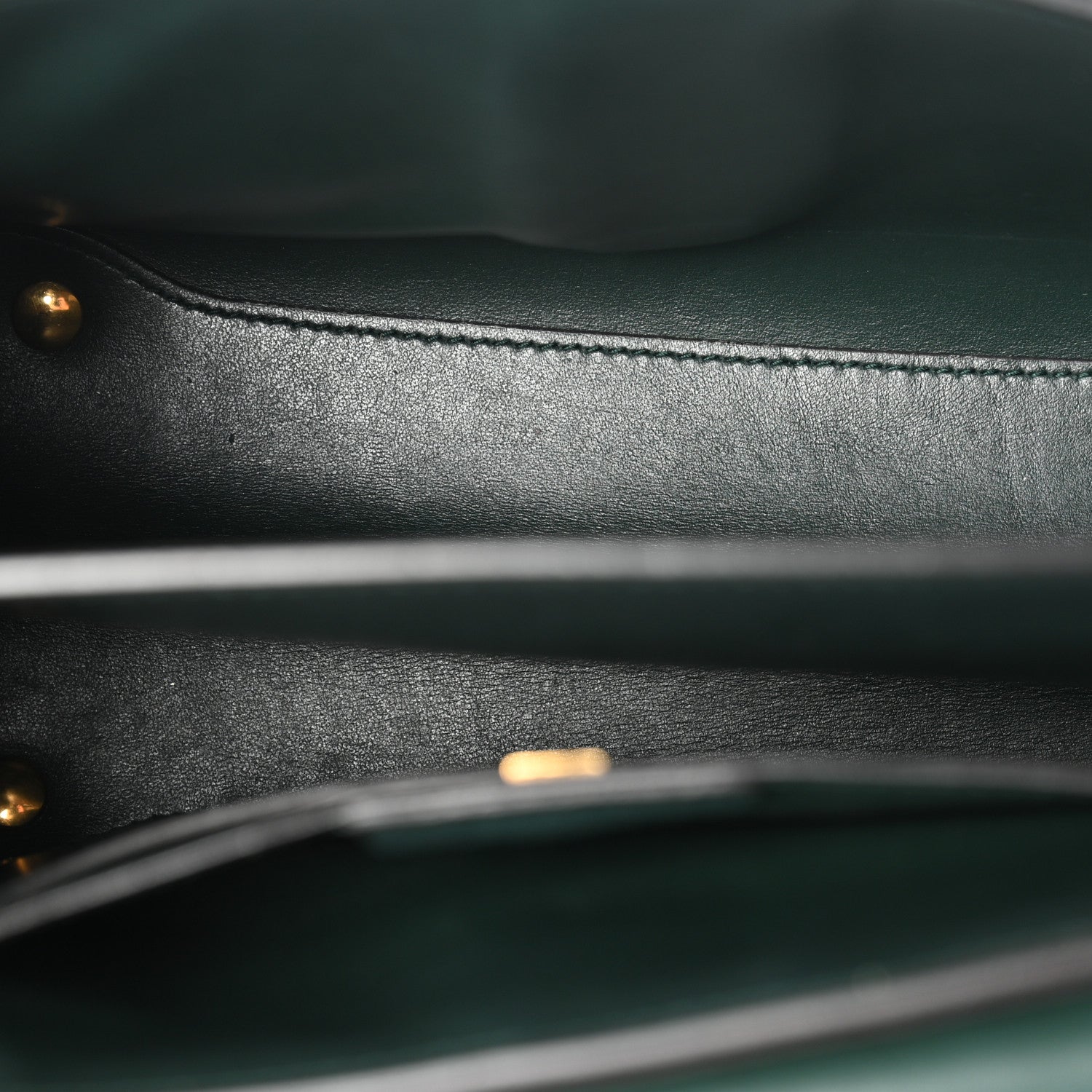 Salvatore Ferragamo Calfskin Small Margot Top Handle Satchel Verde Olivo 5 of 9