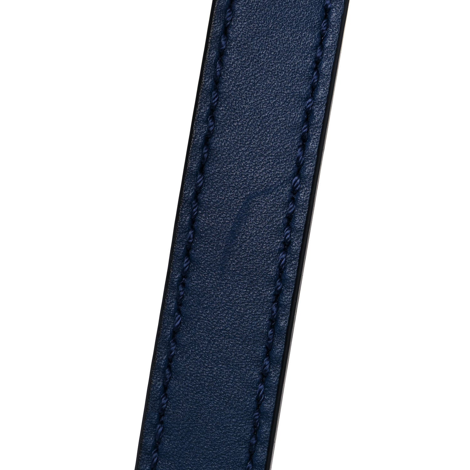 Burberry Grainy Calfskin Mega Check Tassel Heston Tote Navy 14 of 14