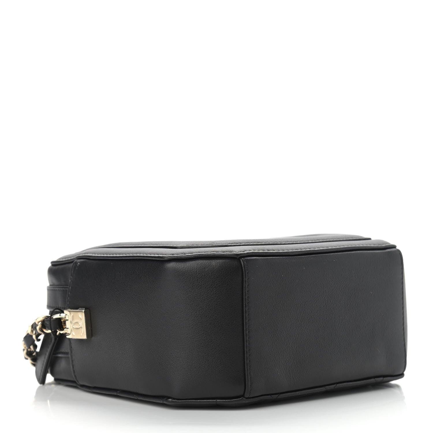 Chanel Calfskin CC Clock Camera Case Black 4 of 10