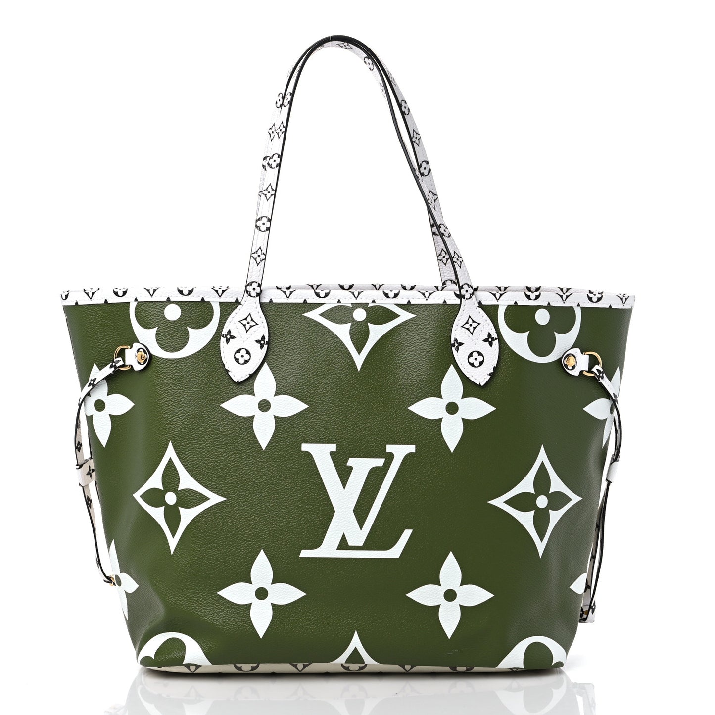 Monogram Giant Neverfull MM Kaki
