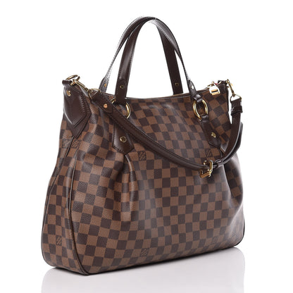 Louis Vuitton Damier Ebene Evora MM 3 of 9