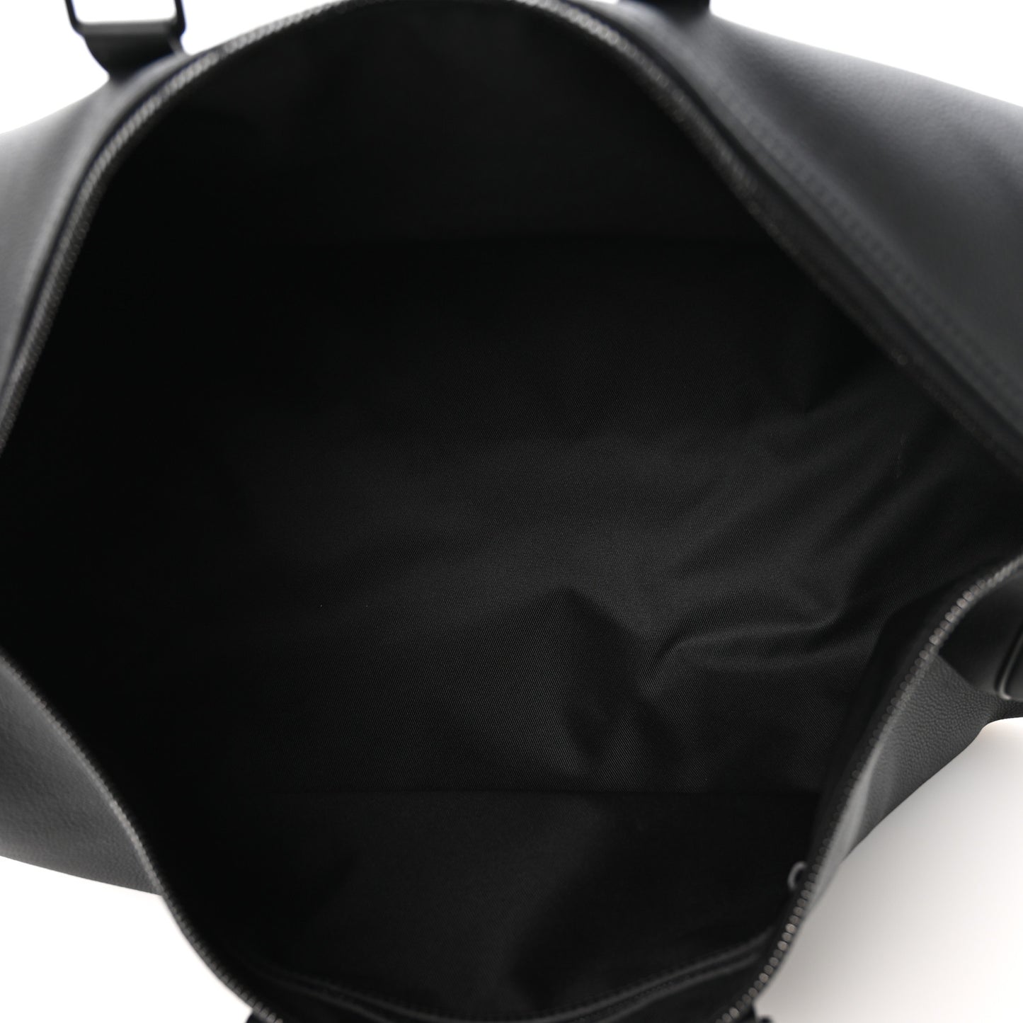 Grained Calfskin Aerogram Keepall Bandouliere 50 Black