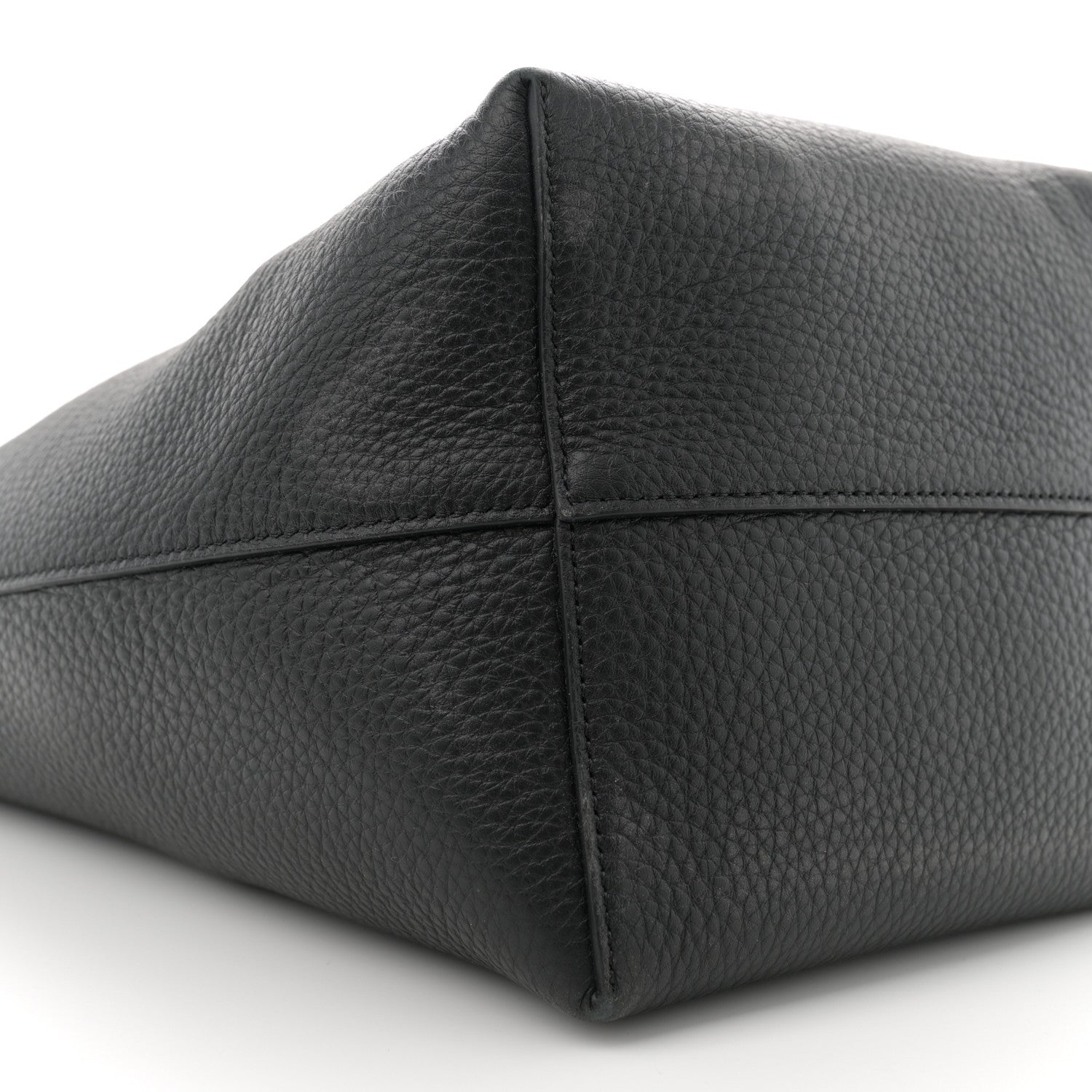 The Row Grained Calfskin Medium N/S Park Tote Black 9 of 11