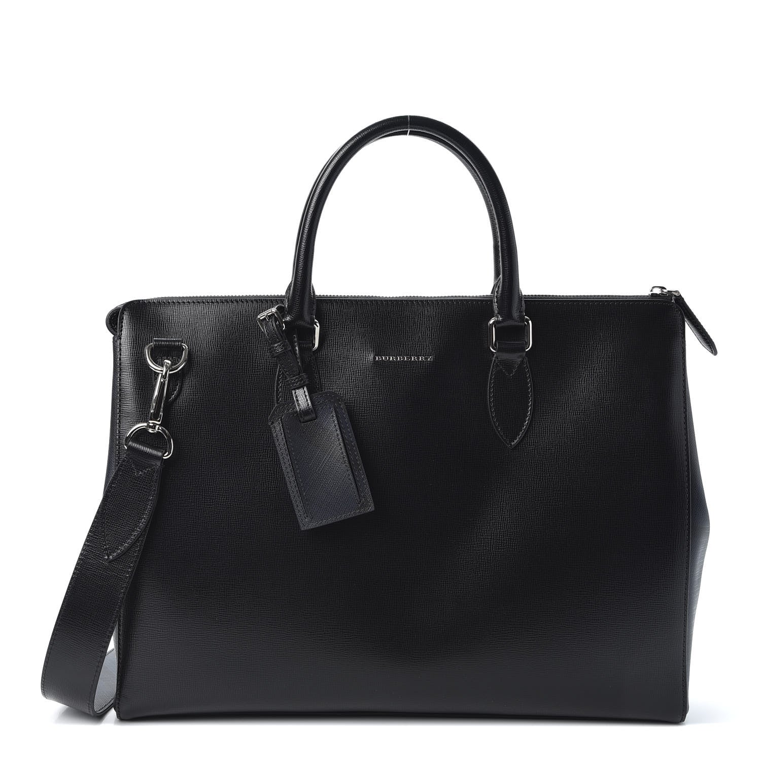 Burberry Calfskin Bermondsey Business Briefcase Black 1 of 8