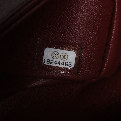 Chanel Caviar Quilted Maxi Double Flap Red 8 of 8