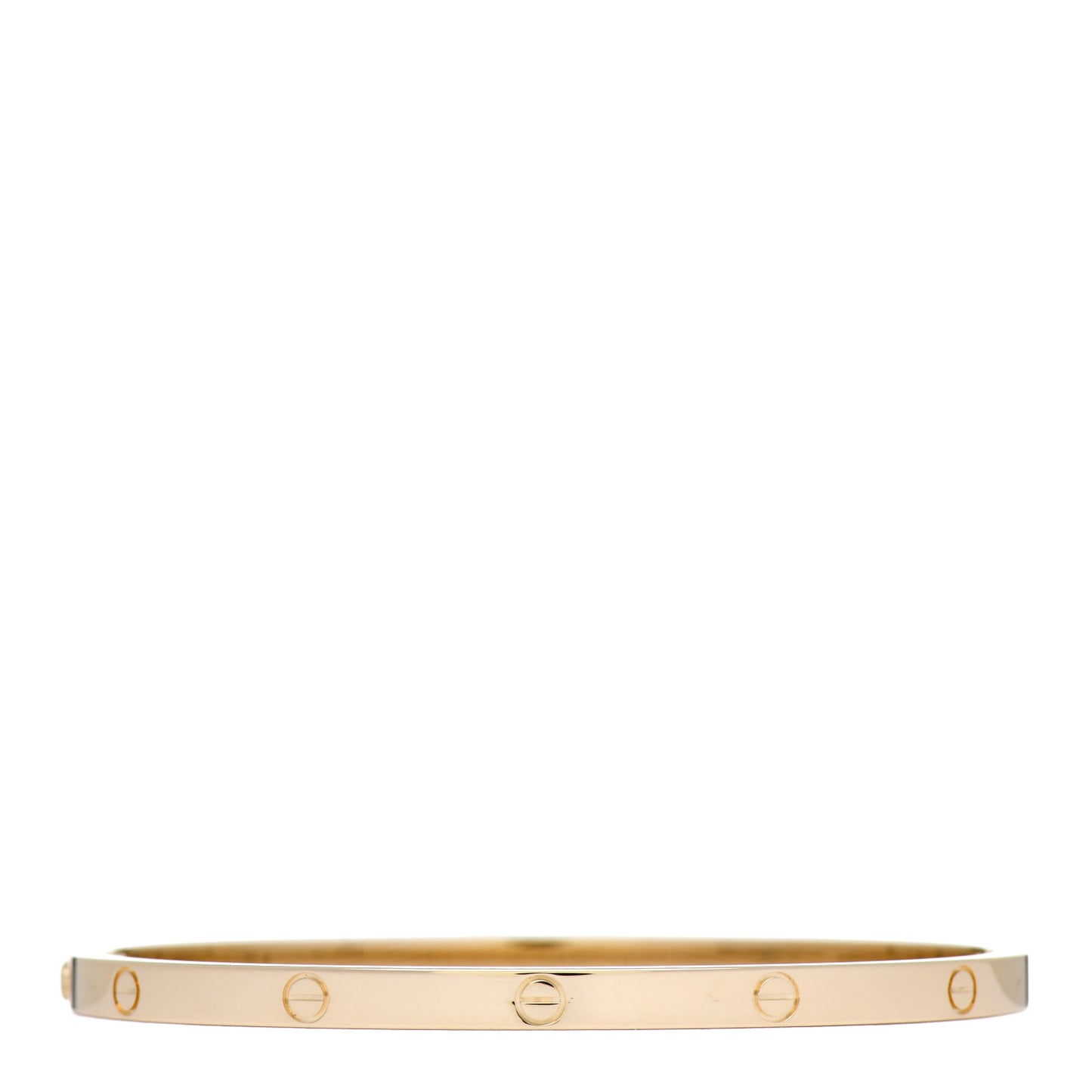18K Yellow Gold Small LOVE Bracelet 16