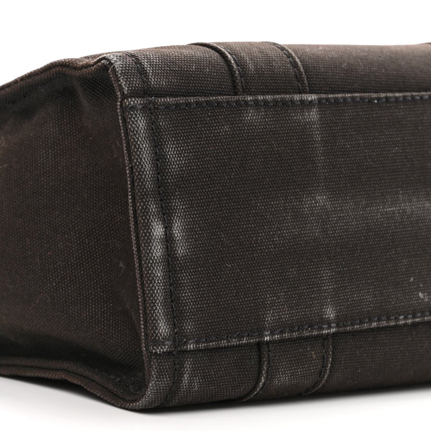 Marc Jacobs Cotton Canvas Mini The Traveler Tote Bag Black 8 of 18