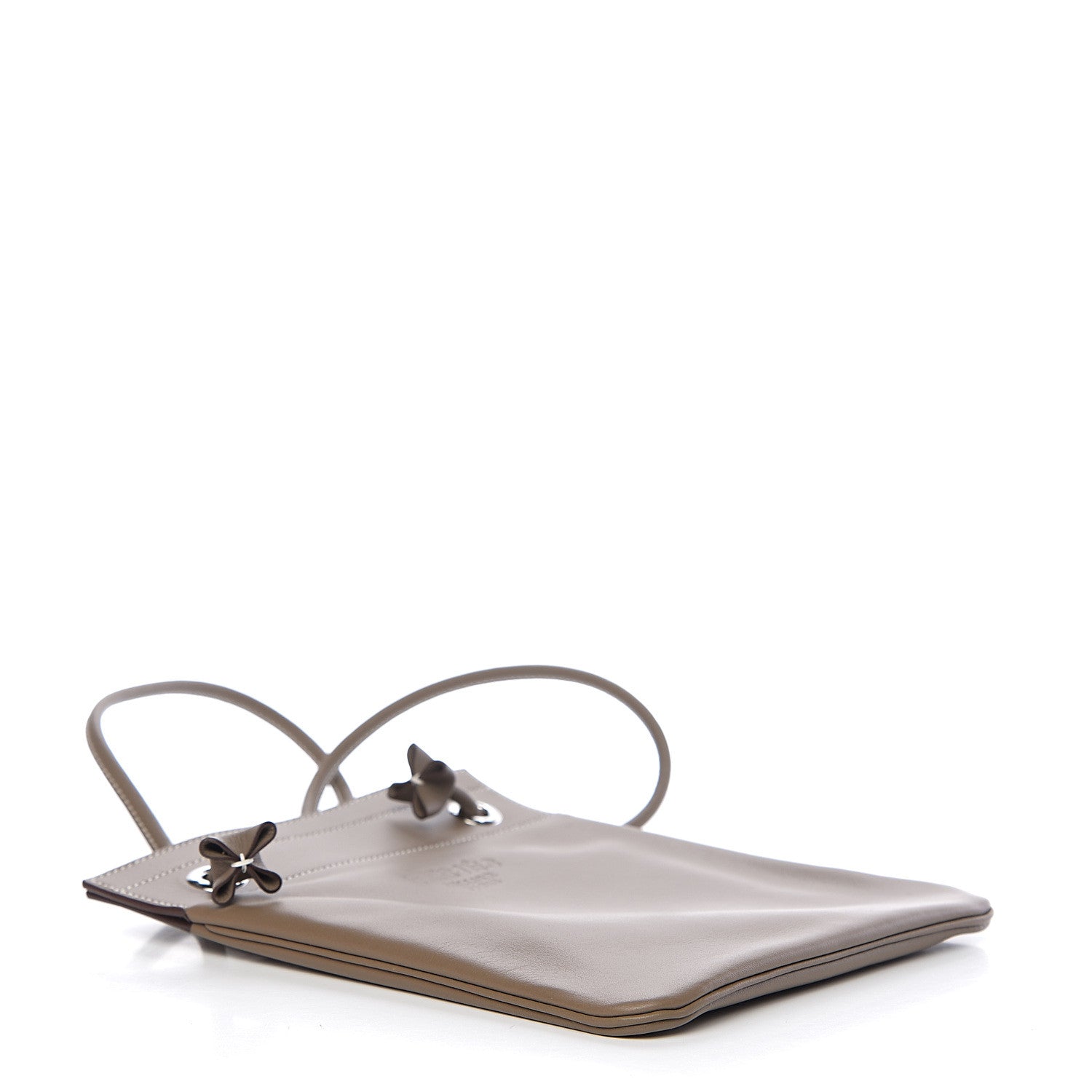 Hermes Milo Lambskin Swift Mini Aline Etoupe 3 of 6