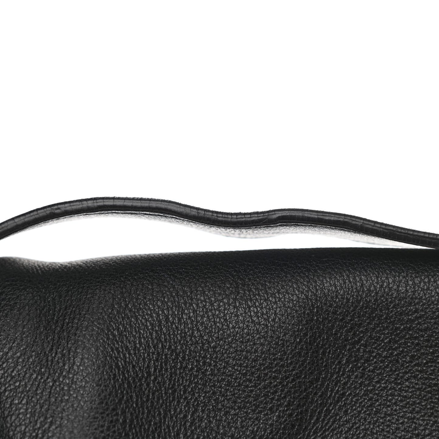 Calfskin Large Jennifer Crossbody Bag Black
