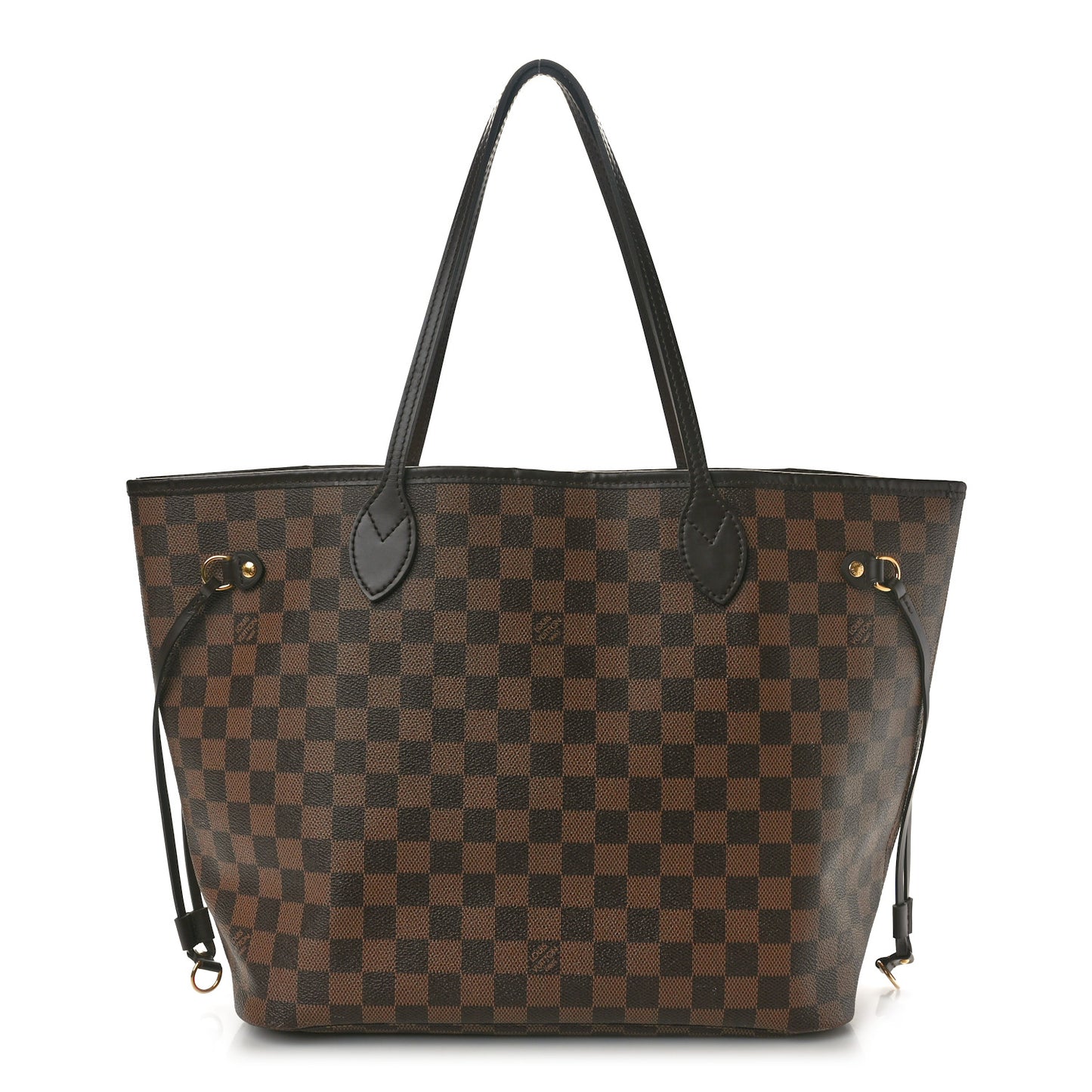 Damier Ebene Neo Neverfull MM Rose Ballerine