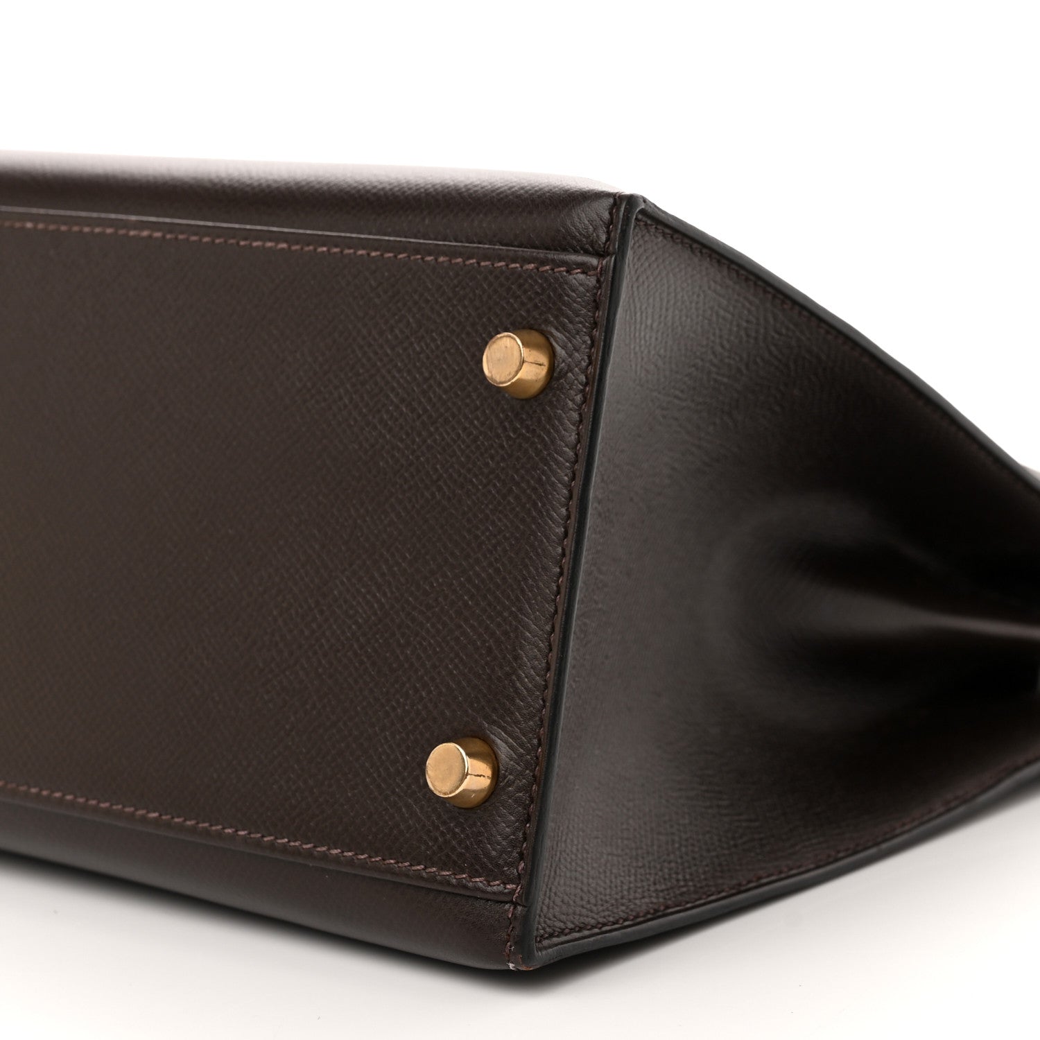 Hermes Epsom Kelly Sellier 32 Chocolate 10 of 13