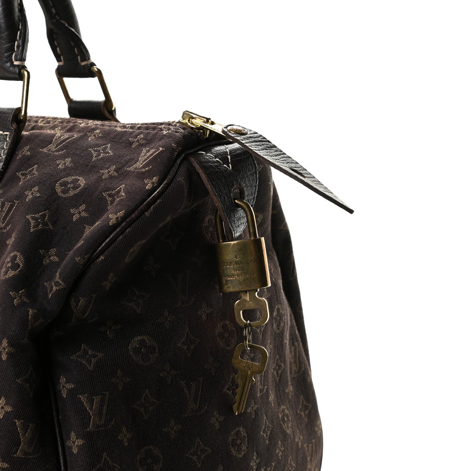 Louis Vuitton Mini Lin Speedy 30 Ebene 6 of 8