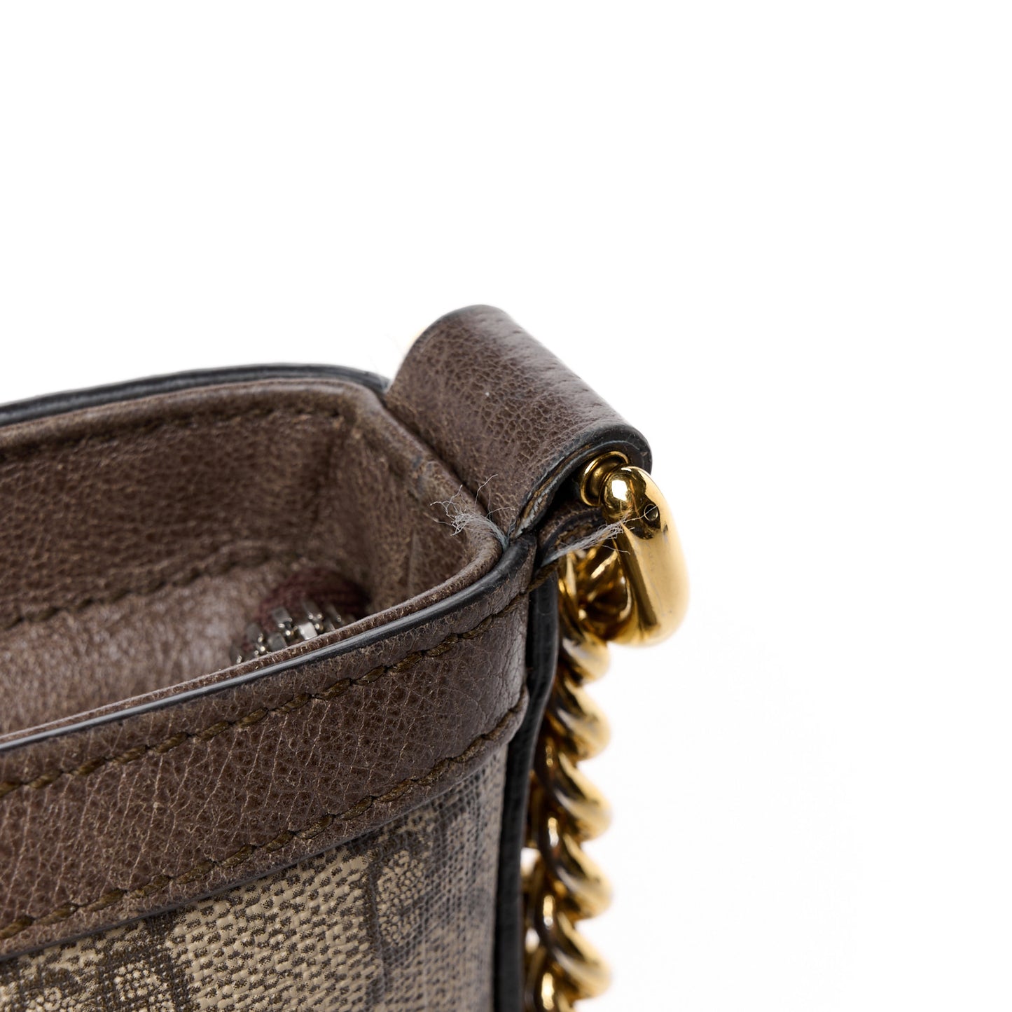 GG Supreme Monogram Medium Dionysus Bucket Bag Beige New Acero