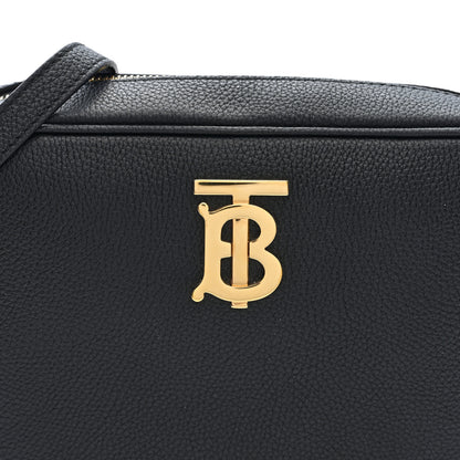 Burberry Grained Calfskin TB Large Camera Bag Black Black 7 of 9