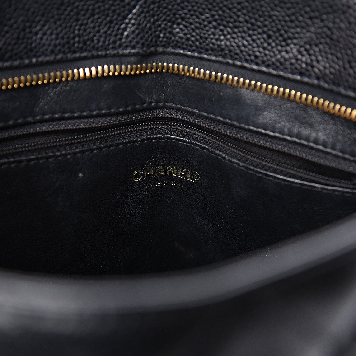 Chanel Caviar Quilted Medallion Tote Black 7 of 16