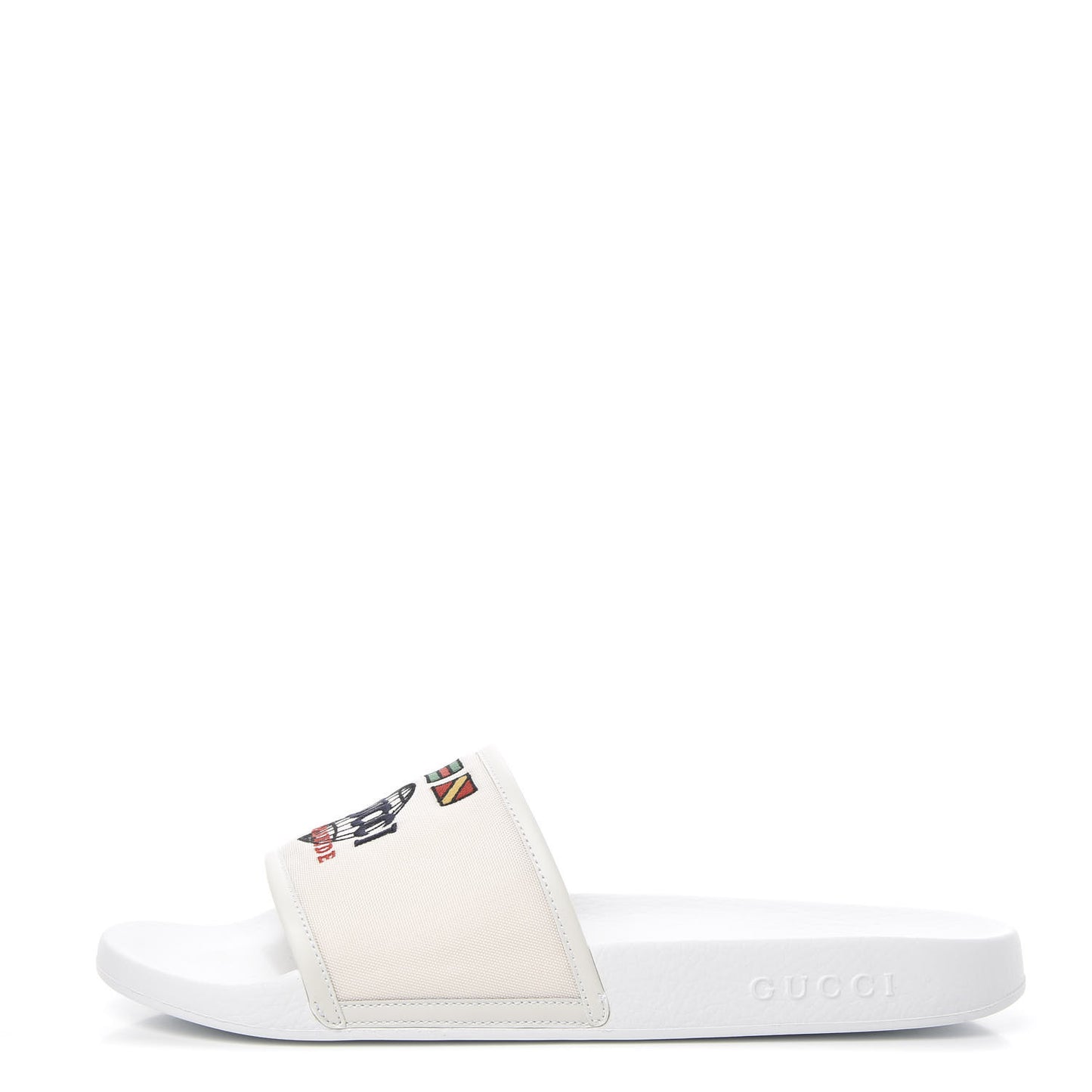 Canvas Worldwide Mens Pursuit Slide Sandals 10 White