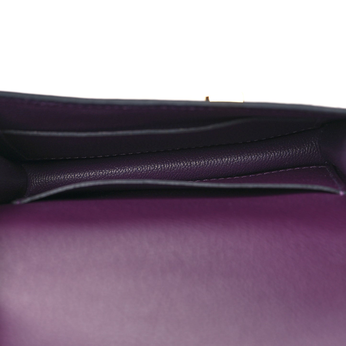 Evercolor Bi-Color Constance Slim Wallet Cassis Bleu Royale