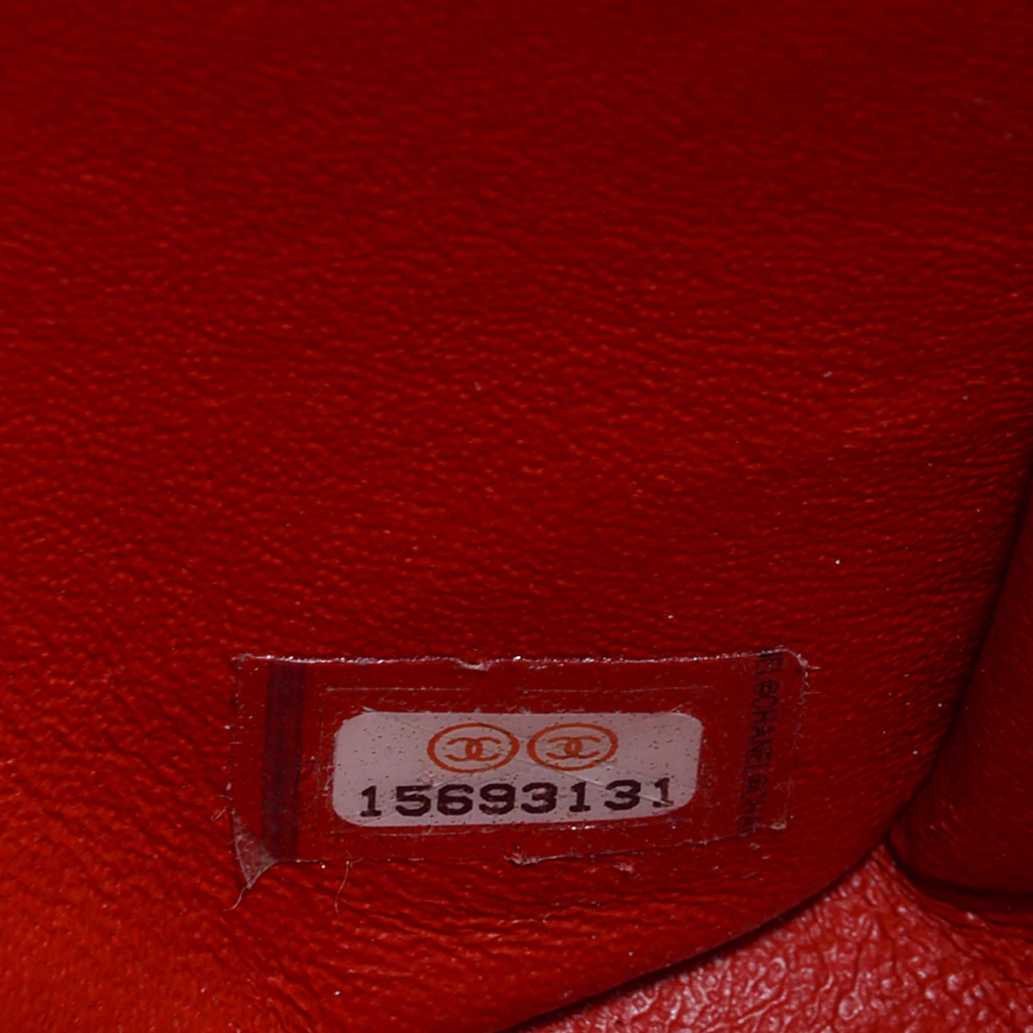Chanel Lambskin Quilted Maxi Double Flap Red 9 of 10