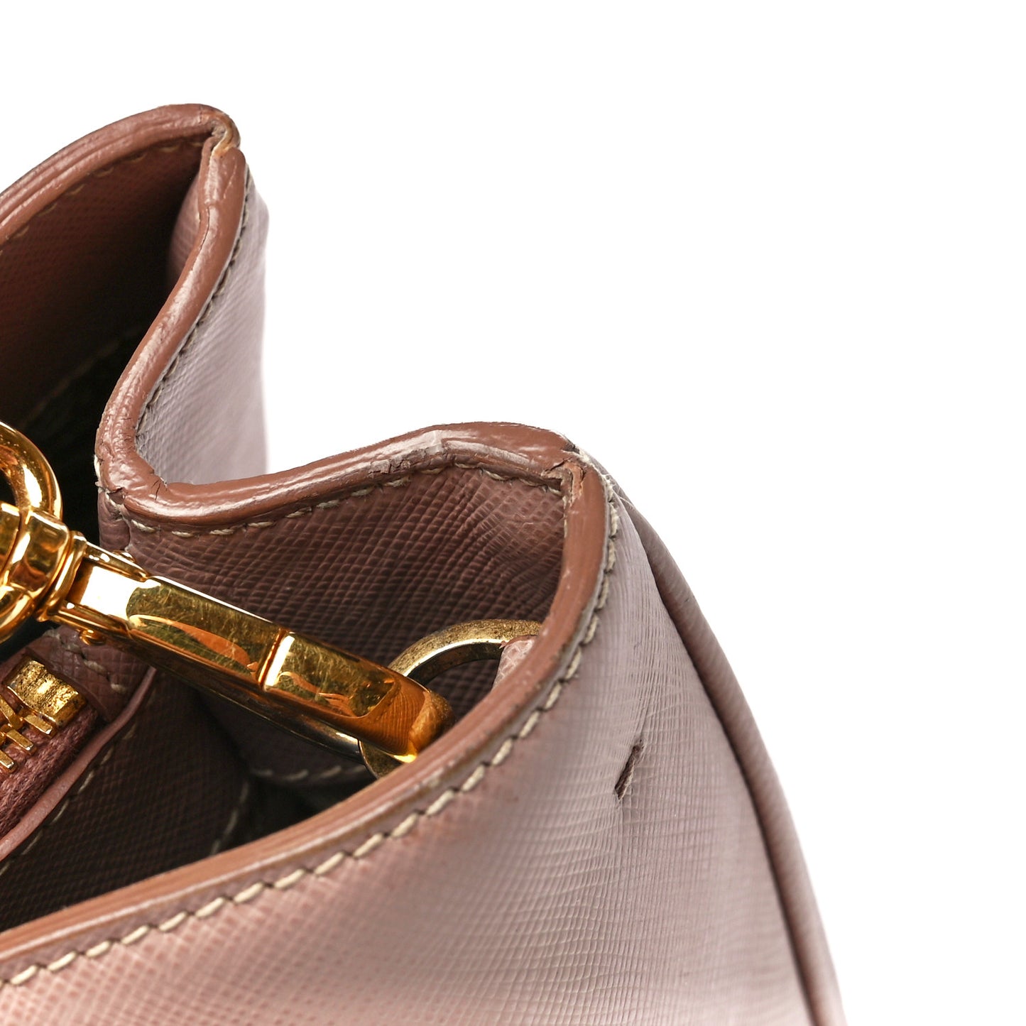 Saffiano Lux Small Tote Cammeo