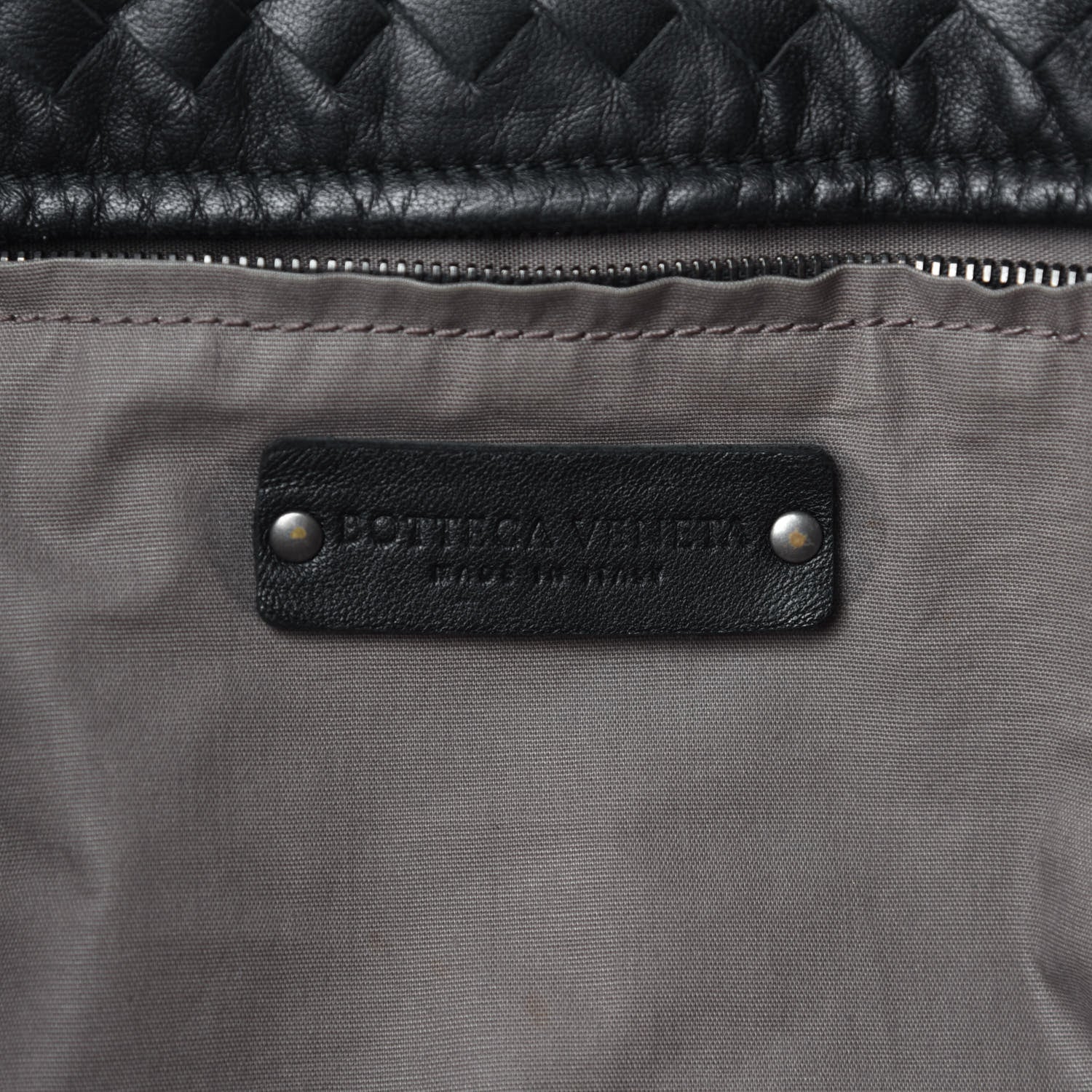 Bottega Veneta Nappa Intrecciato Large Capri Tote Black 9 of 12