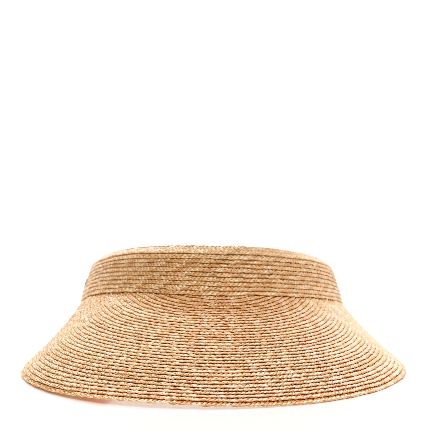 Straw Silk Etriers Andrea Visor M Natural Beige