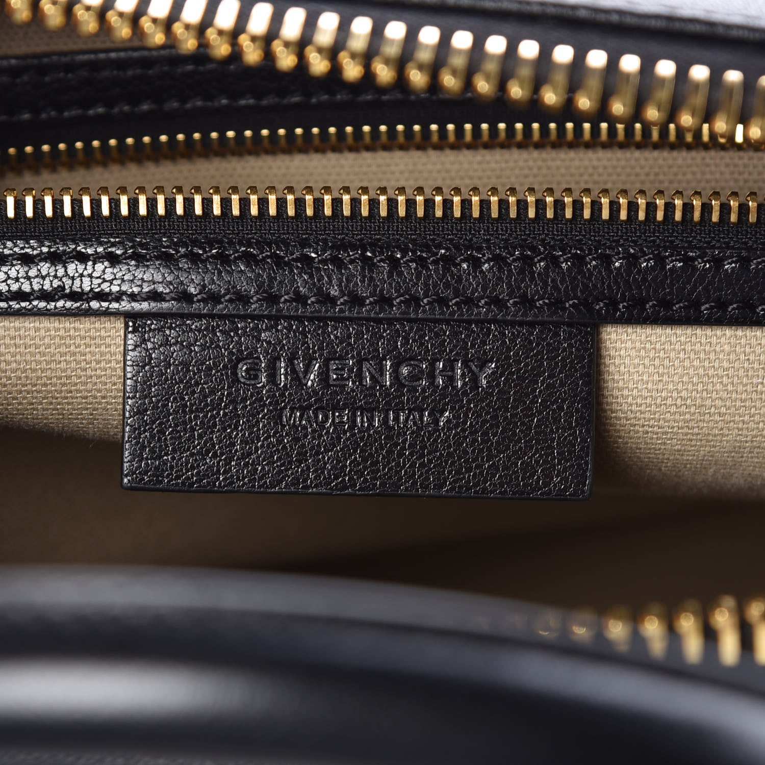 Givenchy Calfskin Suede Leopard Print Small Antigona Black 6 of 9