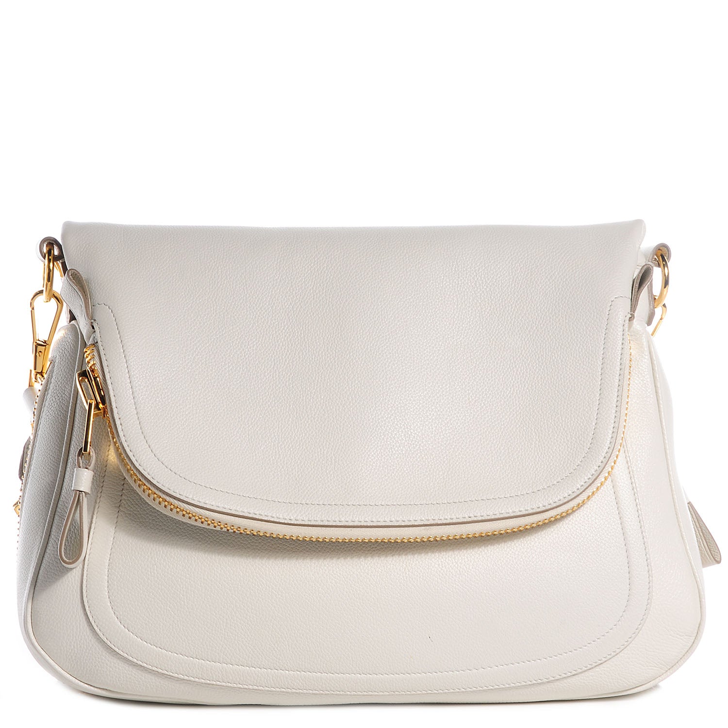 Tom Ford Pebbled Calfskin Large Jennifer Chalk 1 of 8