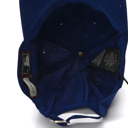 Gucci X MLB Cotton NY Yankees Baseball Hat 57-61 Blue 7 of 9