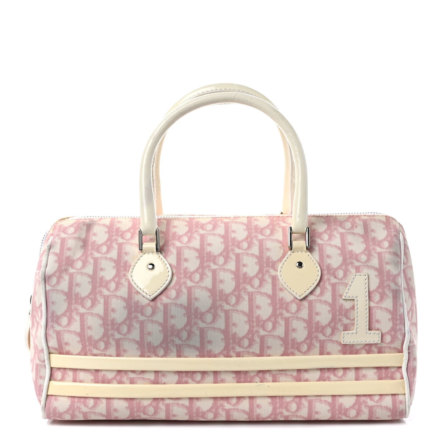 Monogram Girly Boston Pink