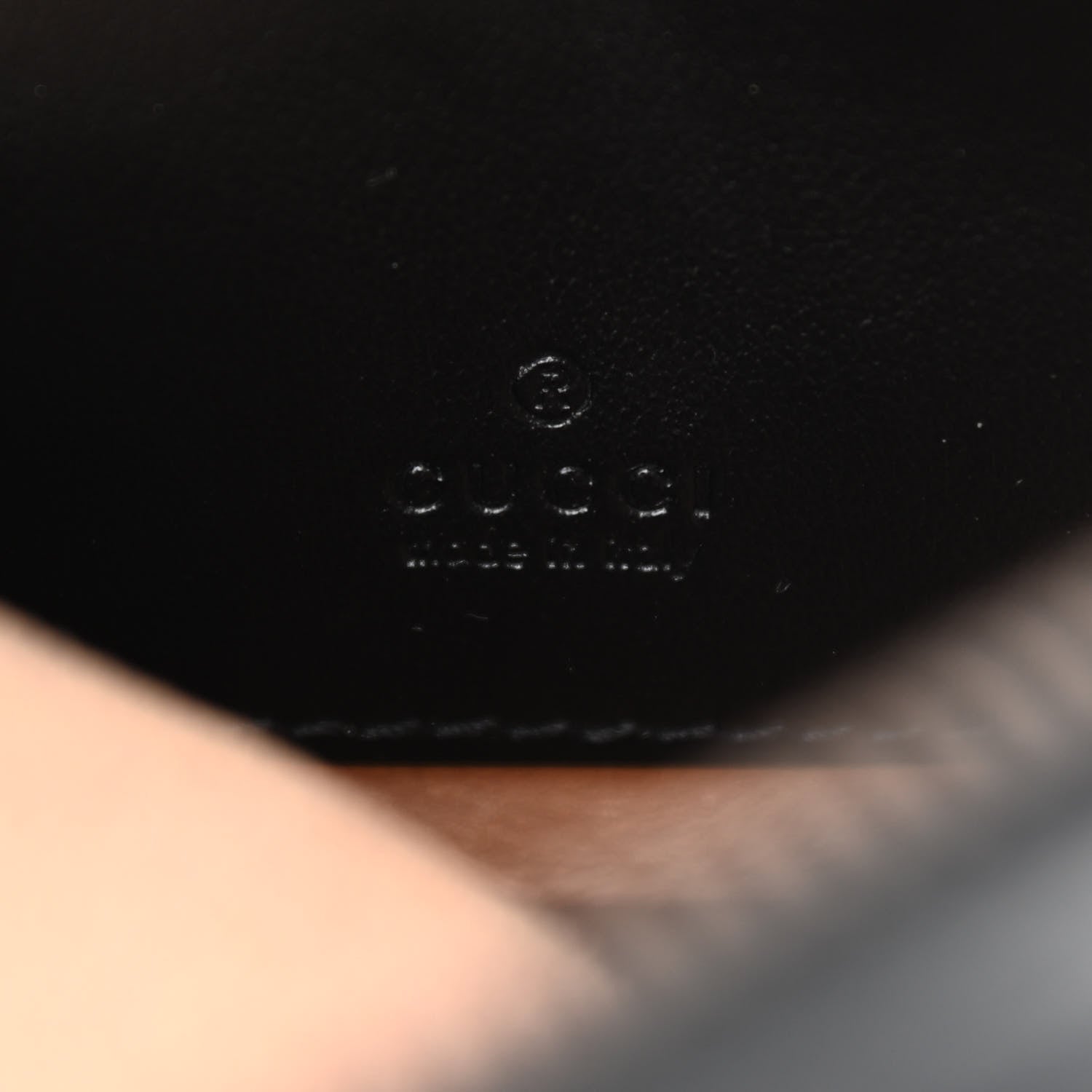 Gucci Calfskin Matelasse Mini GG Marmont Crossbody Bag Black 6 of 8