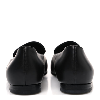 Gucci Calfskin Horsebit Loafers 36.5 Black 6 of 11